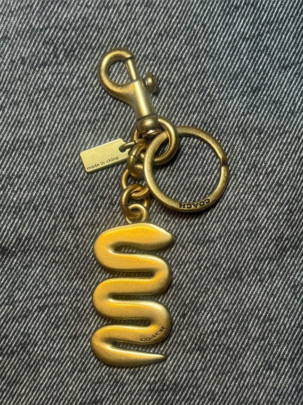 Coach Lunar New Year Snake Charm - Picture 4 of 6